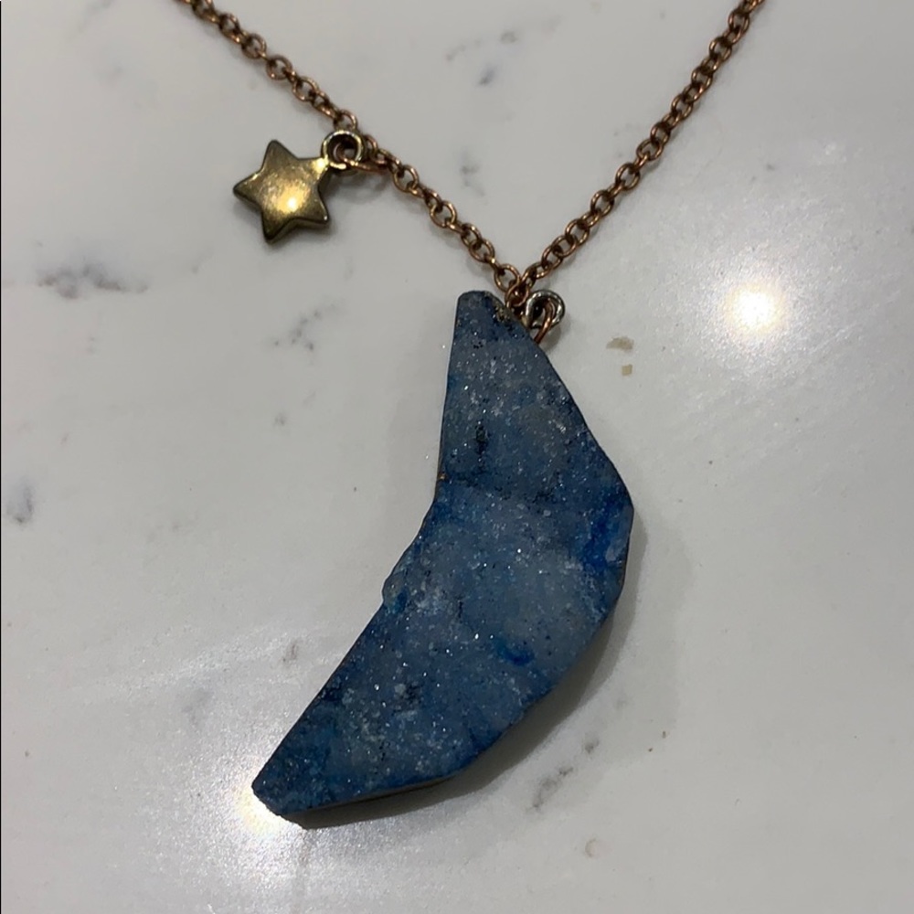 Crystal celestial necklace